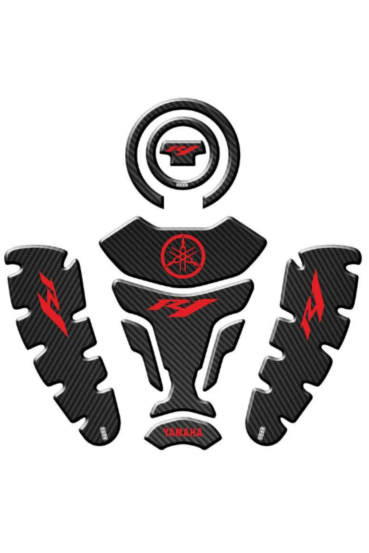 YAMAHA R1 UYUMLU TANK PAD SET 