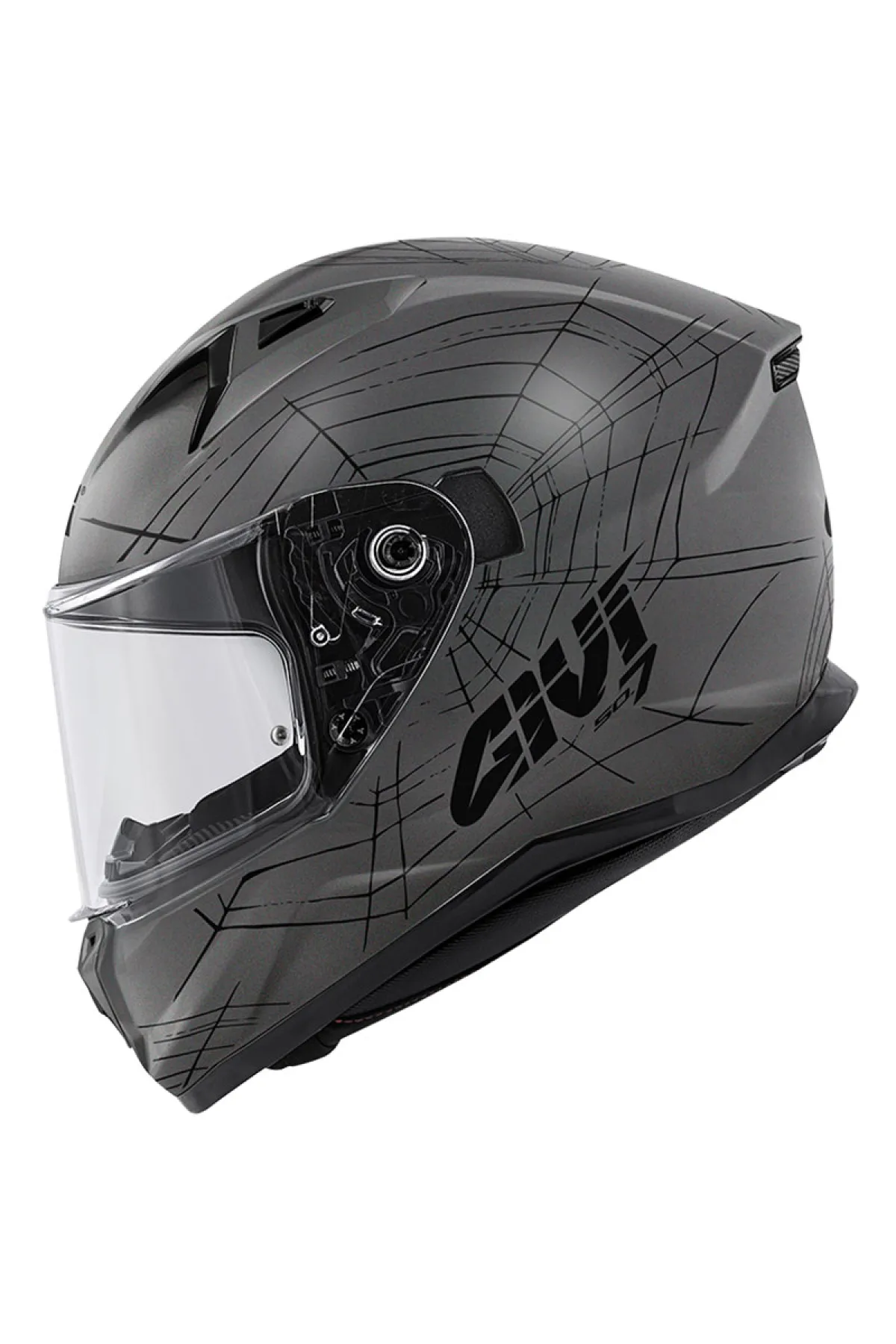 GIVI 50.7 PHOBIA MAT TITANIUM-SİYAH KASK